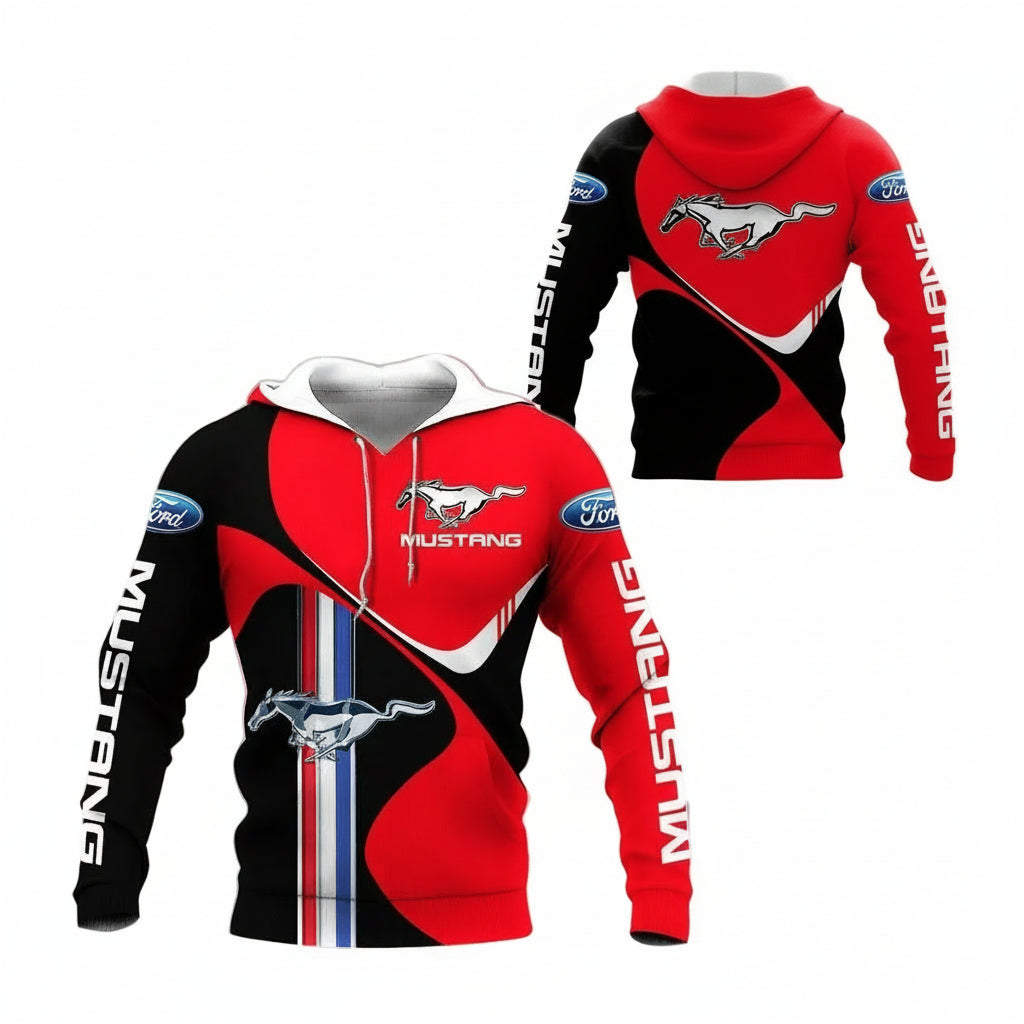 Ford Mustang Shelby Luxury Car 8k219 Fan Gift 3d Zip Hoodie Hoodie Ii0 Moonbestprint