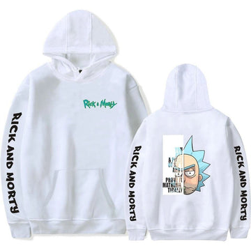 Cartoon Rick And Morty Gift For Men And Women You Are A Piece And I Saw Prove It Mathematically Over Print 3d Hoodie Zip Hoodie 888 Moonbestprint