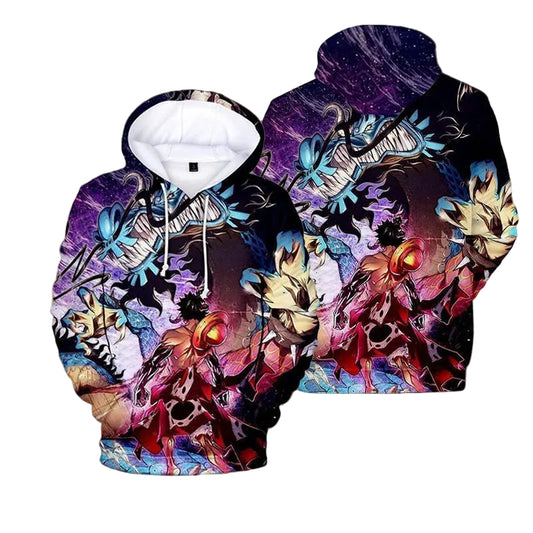 Lontse Anime One Piece Hoodie Monkey D Luffy Novelty Over Print 3d Hoodie Zip Hoodie Moonbestprint