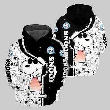 Disney Snoopy Cute Lover 3d Hoodie Zip Hoodie 1010 Moonbestprint