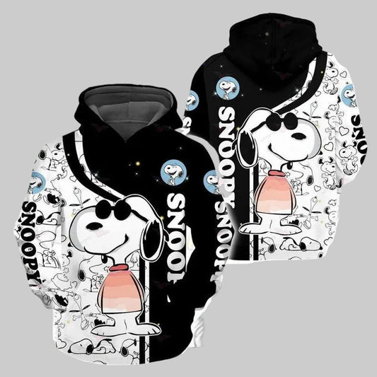 Disney Snoopy Cute Lover 3d Hoodie Zip Hoodie 1010 Moonbestprint