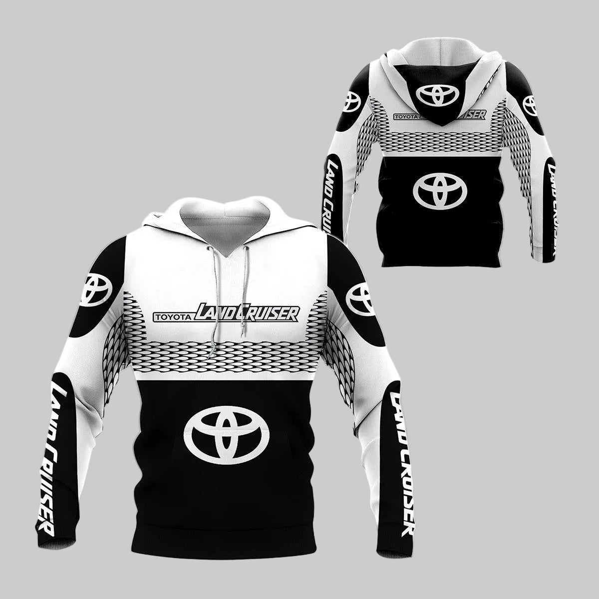 Toyota Land Cruiser Shirt Fan Gift 431, Stylist Unisex 3d Hoodie Zip Hoodie Moonbestprint
