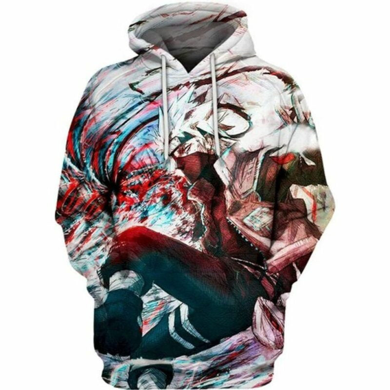Sharingan No Kakashi Naruto Anime 3d Hoodie 2 Moonbestprint