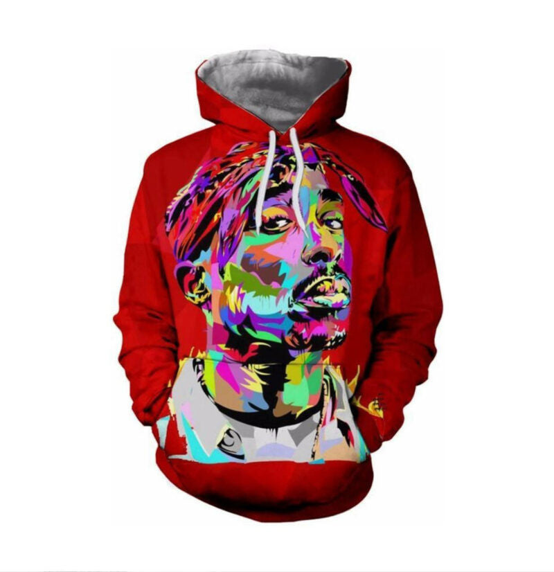 Tupac Shakur West Side Pullover And Zippered 3d Hoodie Zip Hoodie Moonbestprint