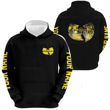 Custom Name Wu Tang Clan Hip Hop,wu Tang Clan Rock And Roll 2k725 Fan Gift Stylist Unisex Cartoon 3d Hoodie Moonbestprint