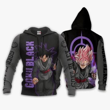 Goku Black Dragon Ball Anime Manga For Men And Women 3d Hoodie Zip Hoodie Moonbestprint