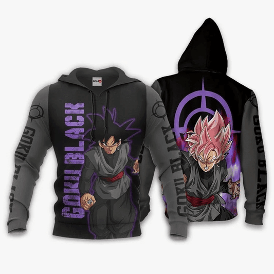 Goku Black Dragon Ball Anime Manga For Men And Women 3d Hoodie Zip Hoodie Moonbestprint