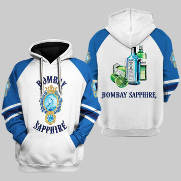 Bombay Sapphire Gin 3d Hoodie Moonbestprint