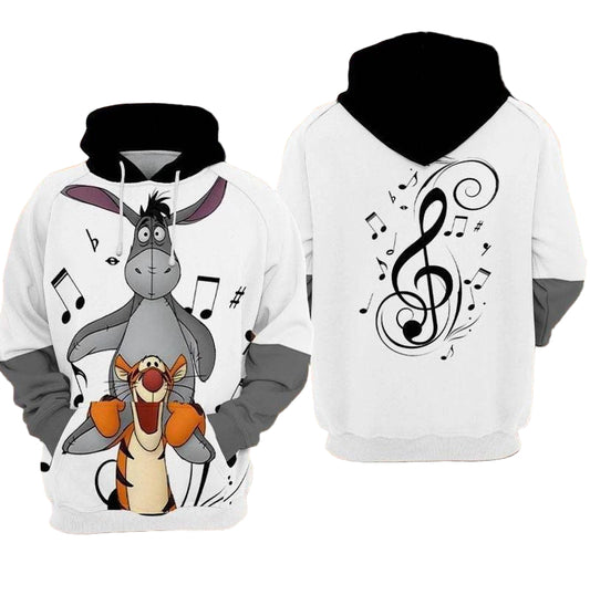 Eeyore The Mini Adventures Of Winnie The Pooh Disney 3d Hoodie Zip Hoodie 111 Moonbestprint