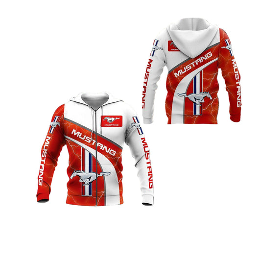 Ford Mustang Luxury Car 8k200 Fan Gift 3d Zip Hoodie Hoodie Ii0 Moonbestprint
