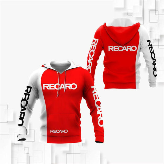 Recaro Shirt Fan Gift 355, Stylist Unisex 3d Hoodie Zip Hoodie Moonbestprint