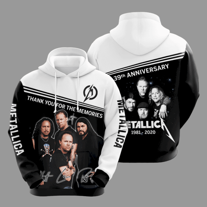 Metallica Hoodie 3d All Over Print For Men And Women Moonbestprint