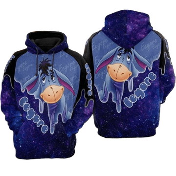 Eeyore Hoodie 3d Moonbestprint