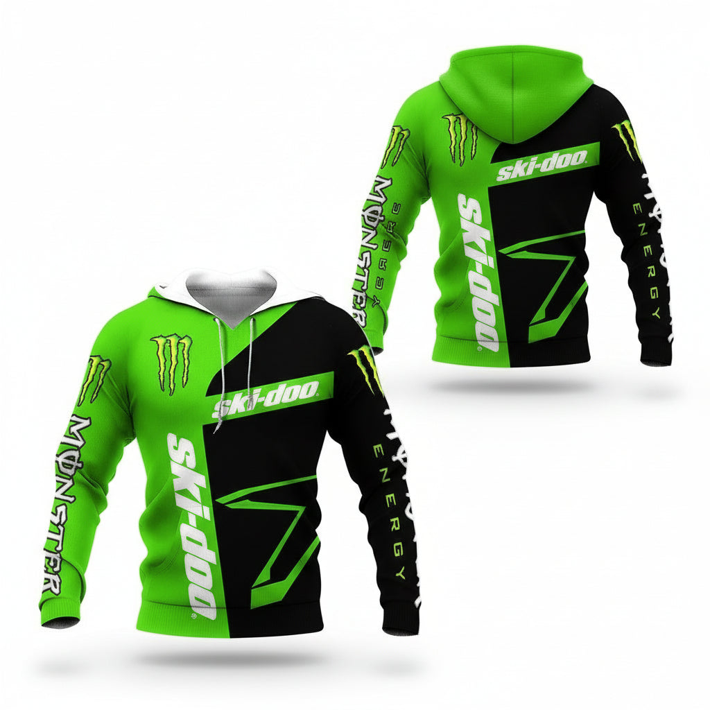 Ski-doo Racing Team 7k758 Fan Gift Zip Hoodie Hoodie Ii0 Moonbestprint