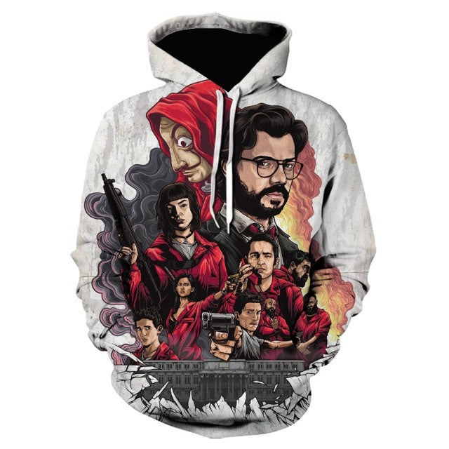 Money Heist - Hoodies 2022 Moonbestprint