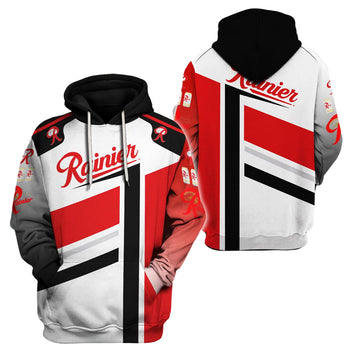 Rainier Beer 3d Hoodie Moonbestprint