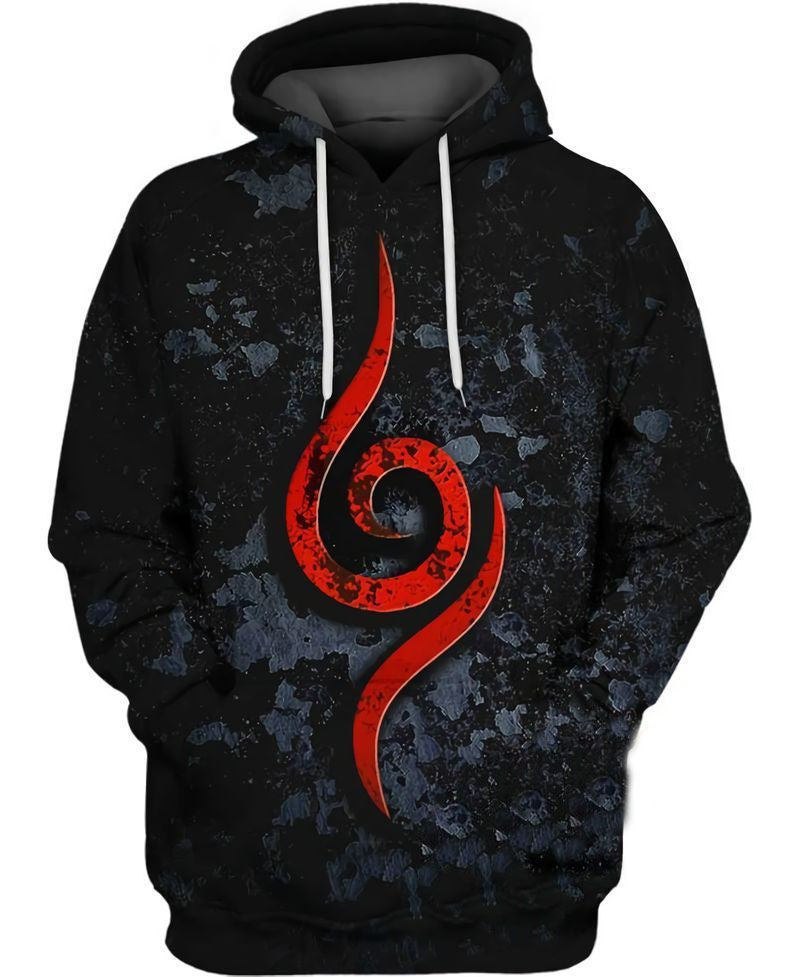 Naruto Anbu Over Print 3d Hoodie Zip Hoodie Moonbestprint