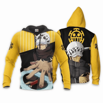 Trafalgar D Water Law One Piece Anime Manga For Men And Women 3d Hoodie Zip Hoodie Moonbestprint