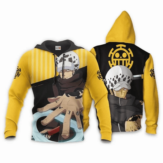 Trafalgar D Water Law One Piece Anime Manga For Men And Women 3d Hoodie Zip Hoodie Moonbestprint