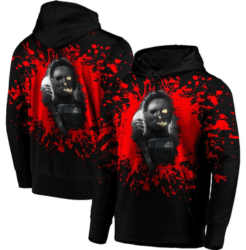 Michael Myers Horror Movie Fan Gift, Michael Myers Horror Movie Aop Hoodie Moonbestprint