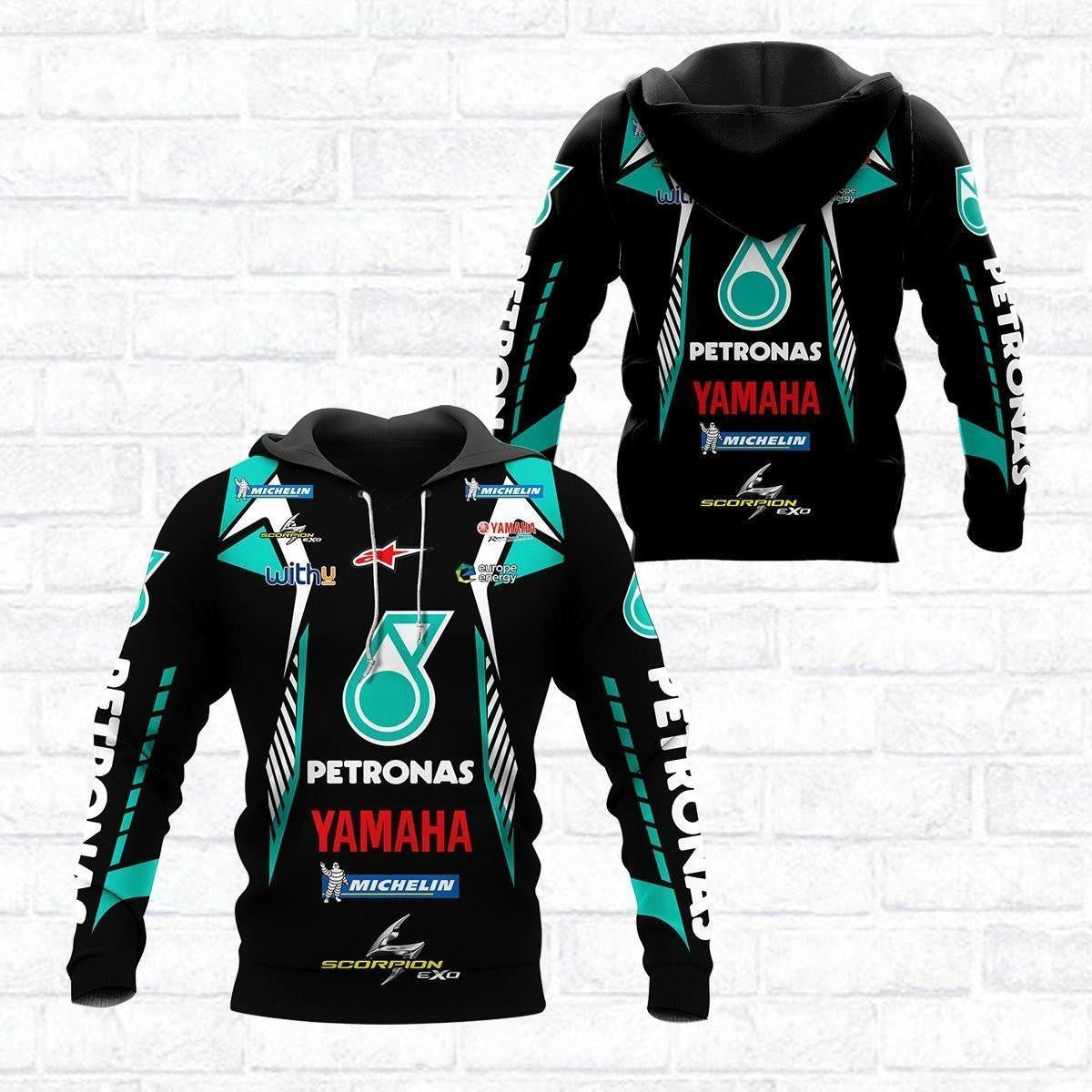 Petronas Yamaha Scorpio Exo All Over Print Hoodie, Zip Hoodie 88 Moonbestprint
