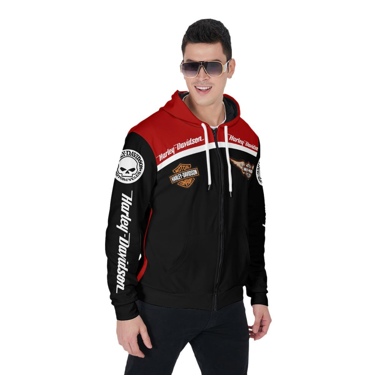 Harley Davidson Build To Last Pullover Hoodie, Harley Davidson Build To Last Zip Up Hoodie Moonbestprint