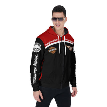 Harley Davidson Build To Last Pullover Hoodie, Harley Davidson Build To Last Zip Up Hoodie Moonbestprint