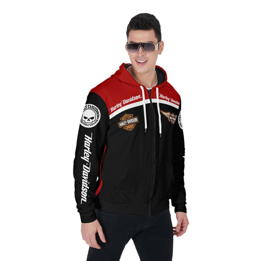 Harley Davidson Build To Last Pullover Hoodie, Harley Davidson Build To Last Zip Up Hoodie Moonbestprint