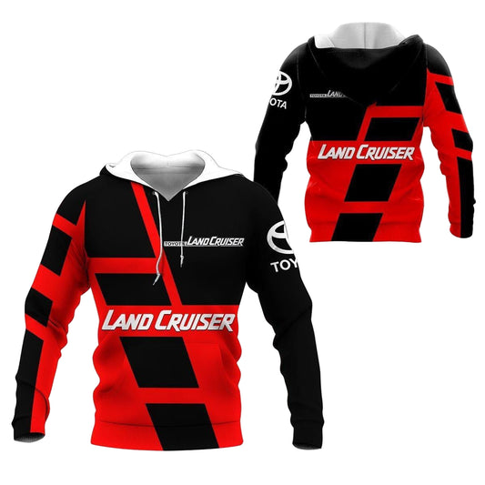 Toyota Land Cruiser Shirt Fan Gift 426, Stylist Unisex 3d Hoodie Zip Hoodie Moonbestprint