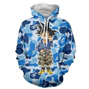 Goku Vegeta Cartoon Dragon Ball Anime Manga 37 Over Print 3d Hoodie Zip Hoodie Moonbestprint