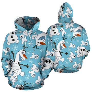 Olaf Frozen Adventure 3d Hoodie Zip Hoodie Moonbestprint