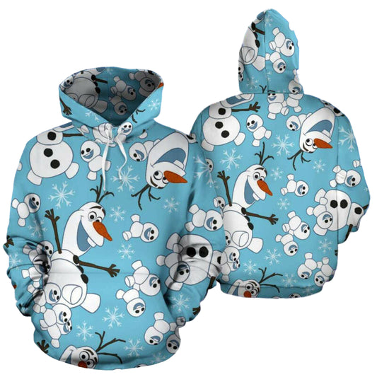 Olaf Frozen Adventure 3d Hoodie Zip Hoodie Moonbestprint