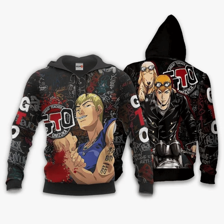 Onizuka Eikichi Anime Manga Great Teacher Onizuka For Men And Women 3d Hoodie Zip Hoodie Moonbestprint