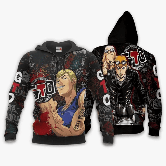 Onizuka Eikichi Anime Manga Great Teacher Onizuka For Men And Women 3d Hoodie Zip Hoodie Moonbestprint