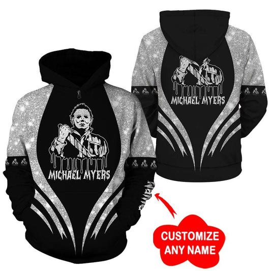 Personalized Michael Myers Halloween Aop Hoodie Zip Hoodie Moonbestprint