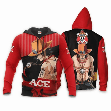 Portgas D Ace One Piece Anime Manga For Men And Women 3d Hoodie Zip Hoodie Moonbestprint