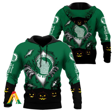 Scary Night Halloween New Glarus Brewing Hoodie &amp; Zip Hoodie Moonbestprint