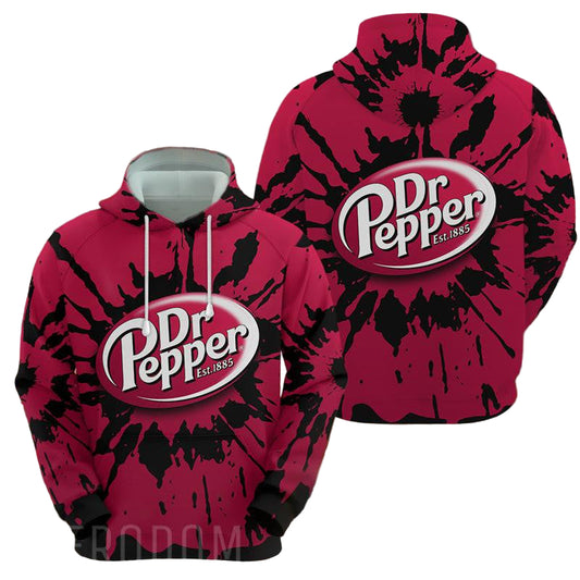 Dr. Pepper Hoodie And Zip Hoodie, Gift For Fan 3d All Over Print Shirt Hoodie Moonbestprint