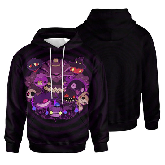Pokemon Hoodie, Pokemon Gift For Fan, Pokemon Gift Ver21, Aop Hoodie Moonbestprint