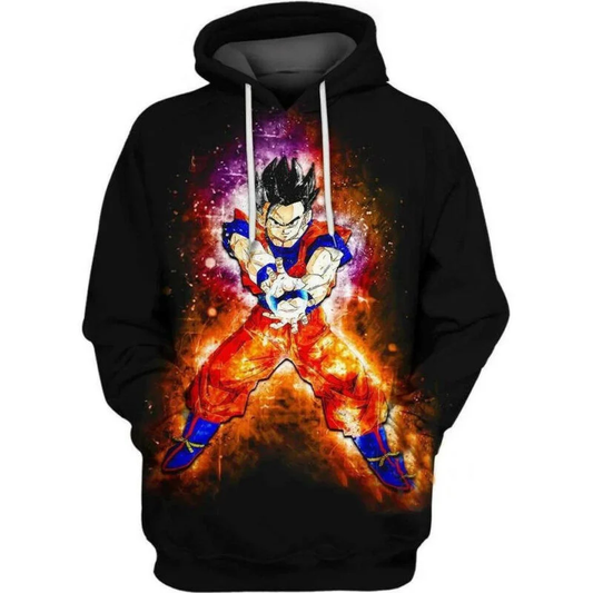 Goku Dragon Ball Over Print 3d Hoodie Zip Hoodie 34 Moonbestprint
