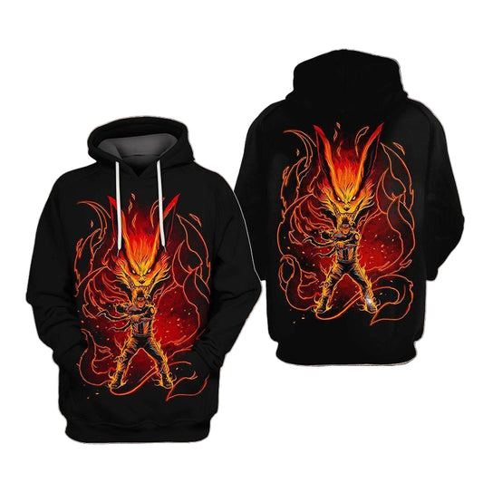 Naruto Mutated Over Print 3d Hoodie Zip Hoodie Moonbestprint