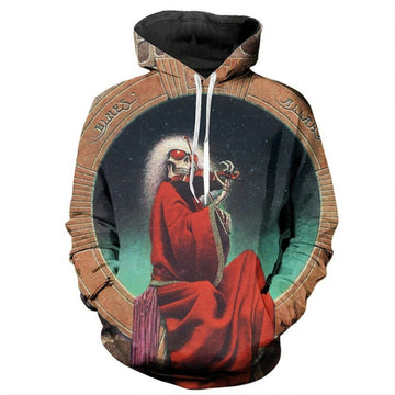 Sweatshirt Women Men 3d Print Grateful Dead Blues For Allah Hoodies Moonbestprint