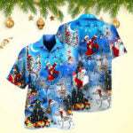 Christmas And Skull Merry Xmas Night Hawaiian Shirt Men's Hawaiian Shirts Xmas Gifts – Moonbestprint