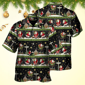 Christmas Santa Claus Big Night Hawaiian Shirt Cheap Christmas Gifts For Men – Moonbestprint
