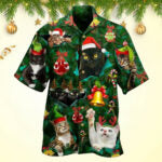 Cat Christmas Hawaiian Shirt Hawaiian Shirt With Cat Face Best Christmas Gifts 2026 – Moonbestprint