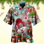 Snowman On Christmas Hawaiian Shirt For Men Women Top Christmas Gifts 2026 – Moonbestprint