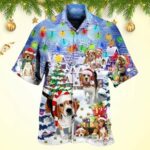 Merry Beagle Christmas Hawaiian Shirt Christmas Hawaiian Shirt Men's Holiday Gifts – Moonbestprint