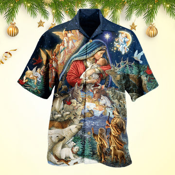 Cool Jesus Christmas Hawaiian Shirt Men's Christmas Gifts For Dad Husband – Moonbestprint