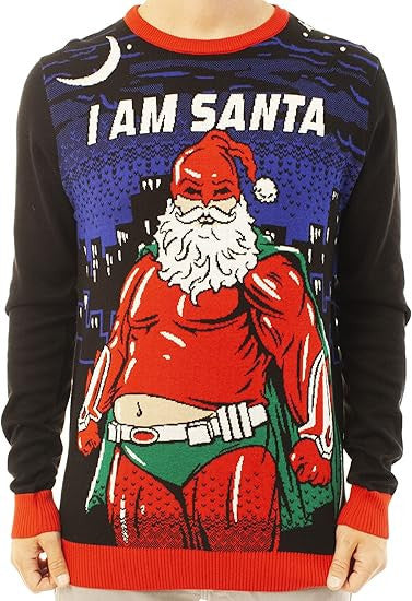 I Am Santa Ugly Christmas Sweater – Moonbestprint