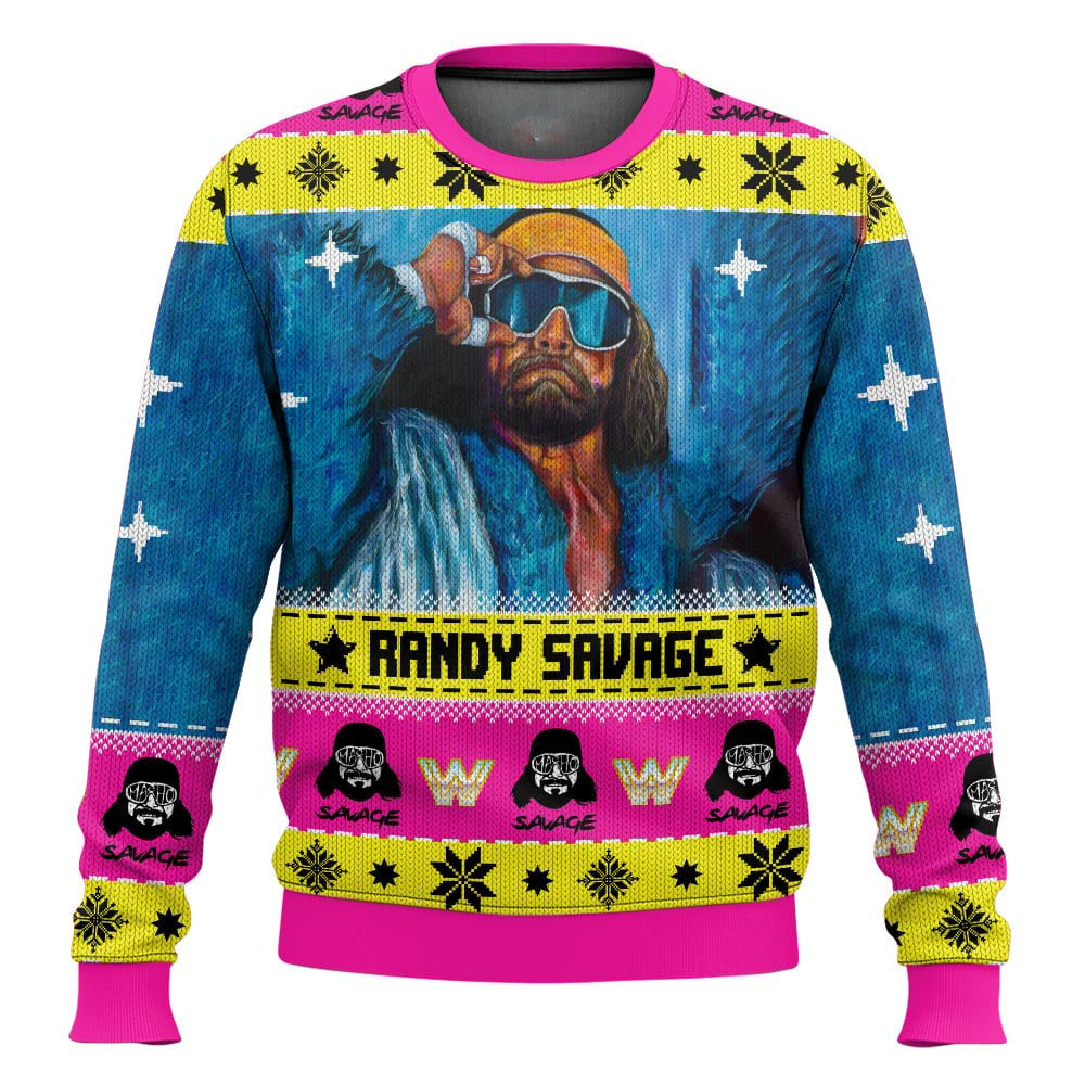 Randy Savage Ugly Christmas Sweater – Moonbestprint